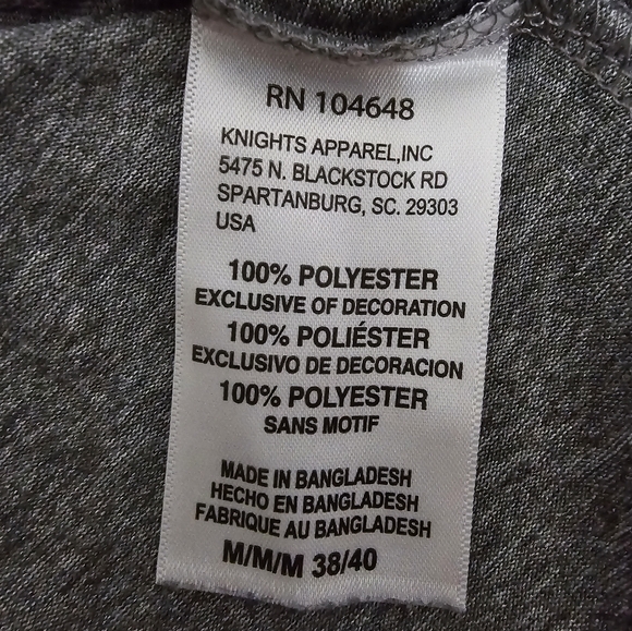 Toronto Maple Leafs Long Sleeve Shirt. 100% Polyester. Dry Fit (US Medium 38/40) - Picture 5 of 5